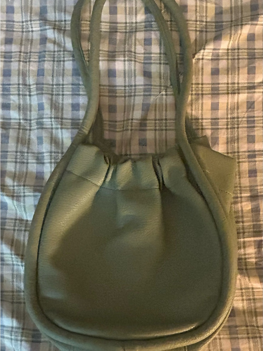 Classic Olive Green Women's Shoulder Bag